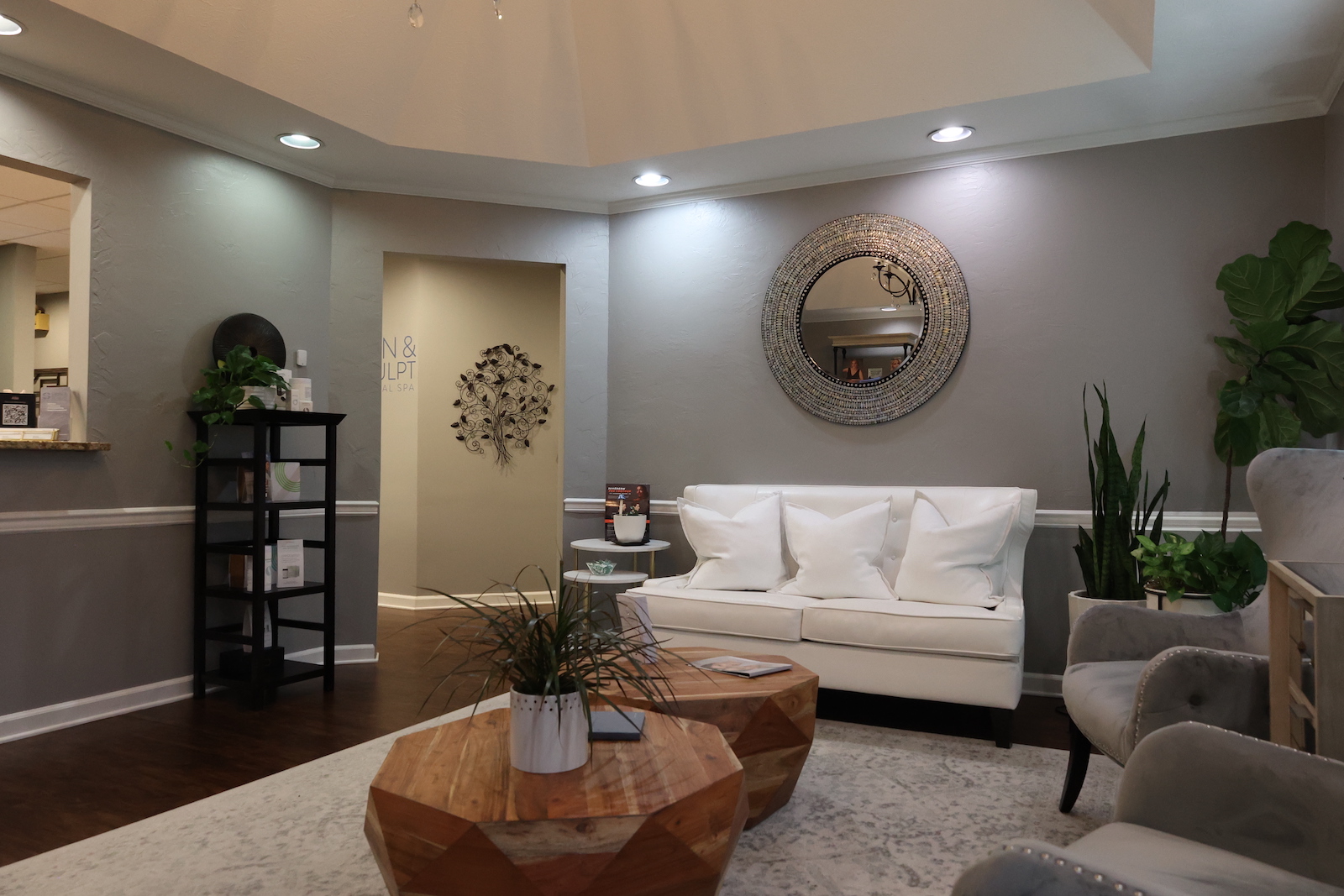 Skin & Sculpt treatment space