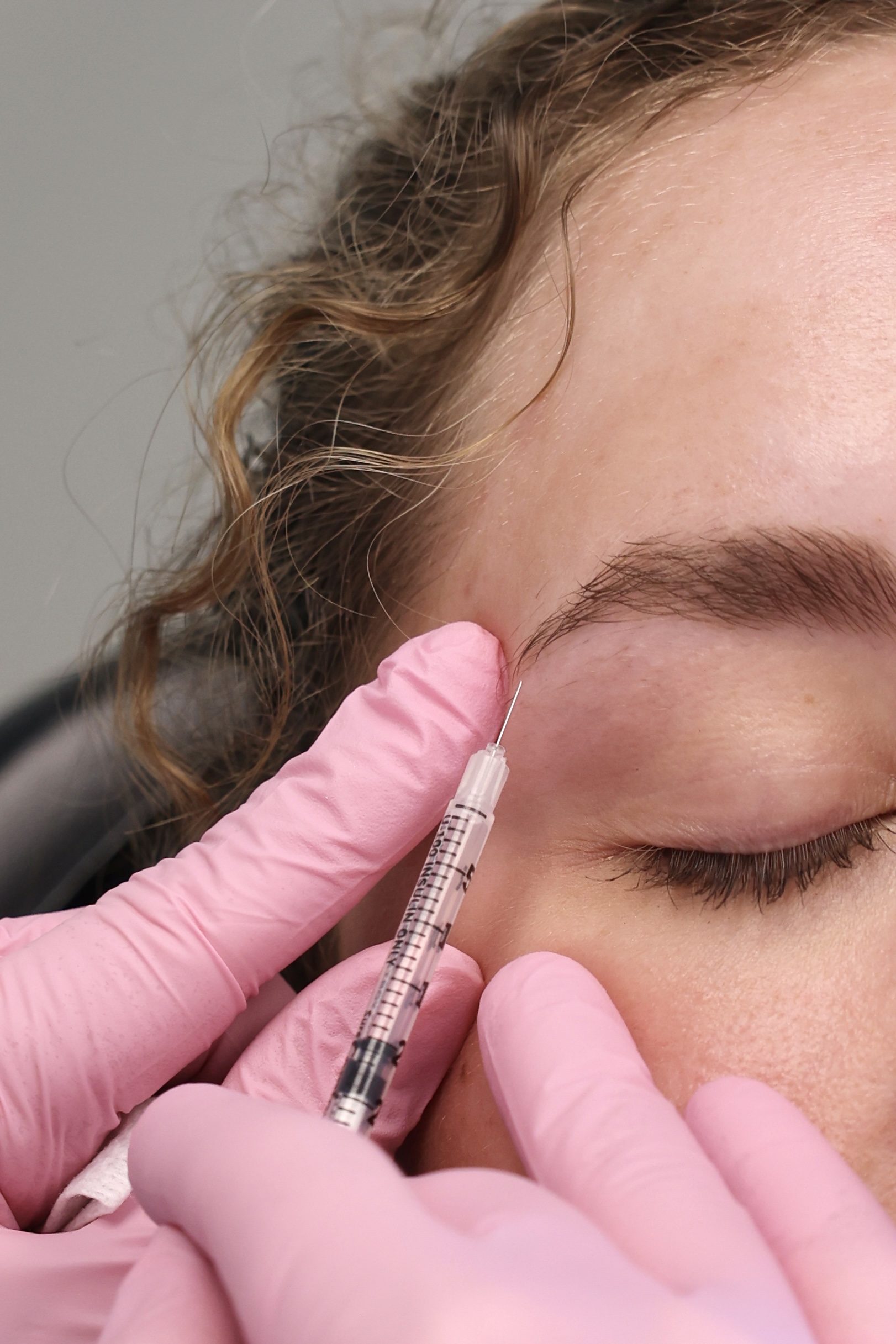 Botox injection treatment at Skin & Sculpt Medical Spa in Knoxville TN
